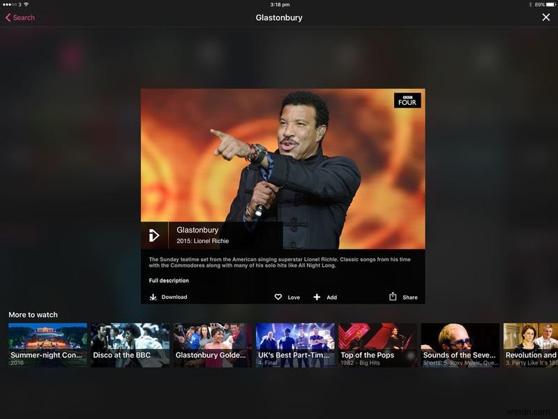 iPhone・iPadでグラストンベリー2017をライブ視聴する方法|BBC iPlayer活用ガイド