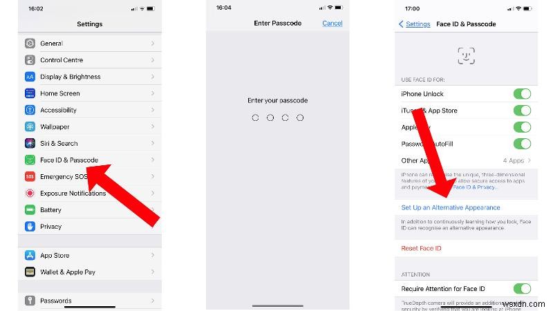 Face IDに2つ目の顔を登録する方法|代替の外観を設定して家族や変装時にも対応