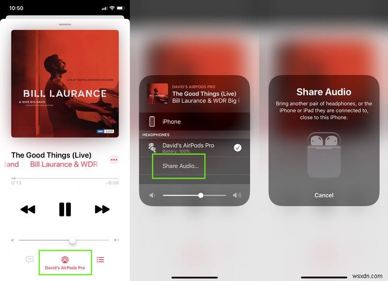 2組のAirPodsで音楽を共有する方法|iPhoneの「オーディオ共有」機能の使い方