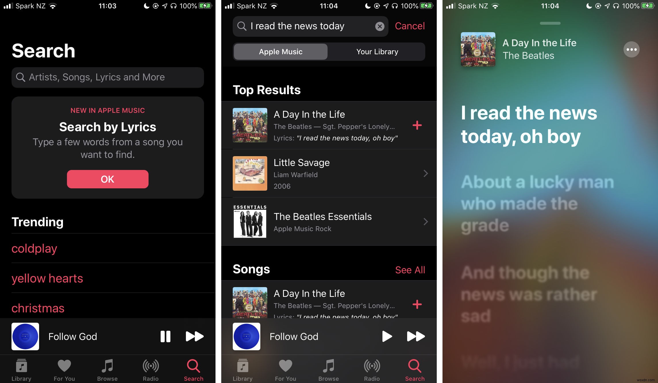 Apple Musicで歌詞を表示・検索する方法｜iPhone・iPad対応