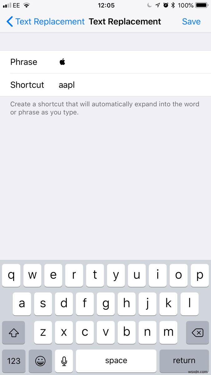 iPhone・iPadでAppleロゴ()を入力する方法