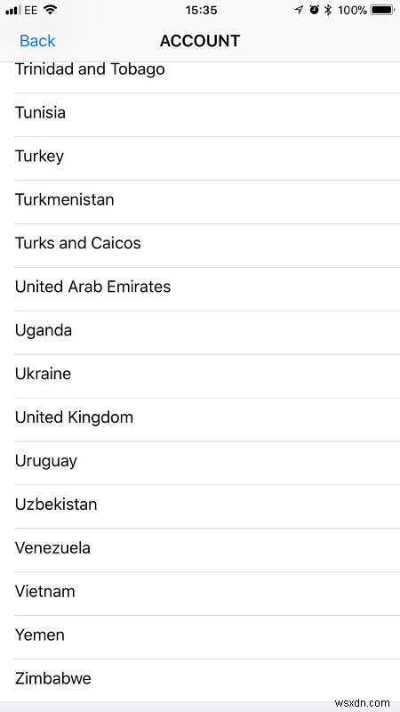 iPhone・iPadでApp Storeの地域を英国（UK）に変更する方法