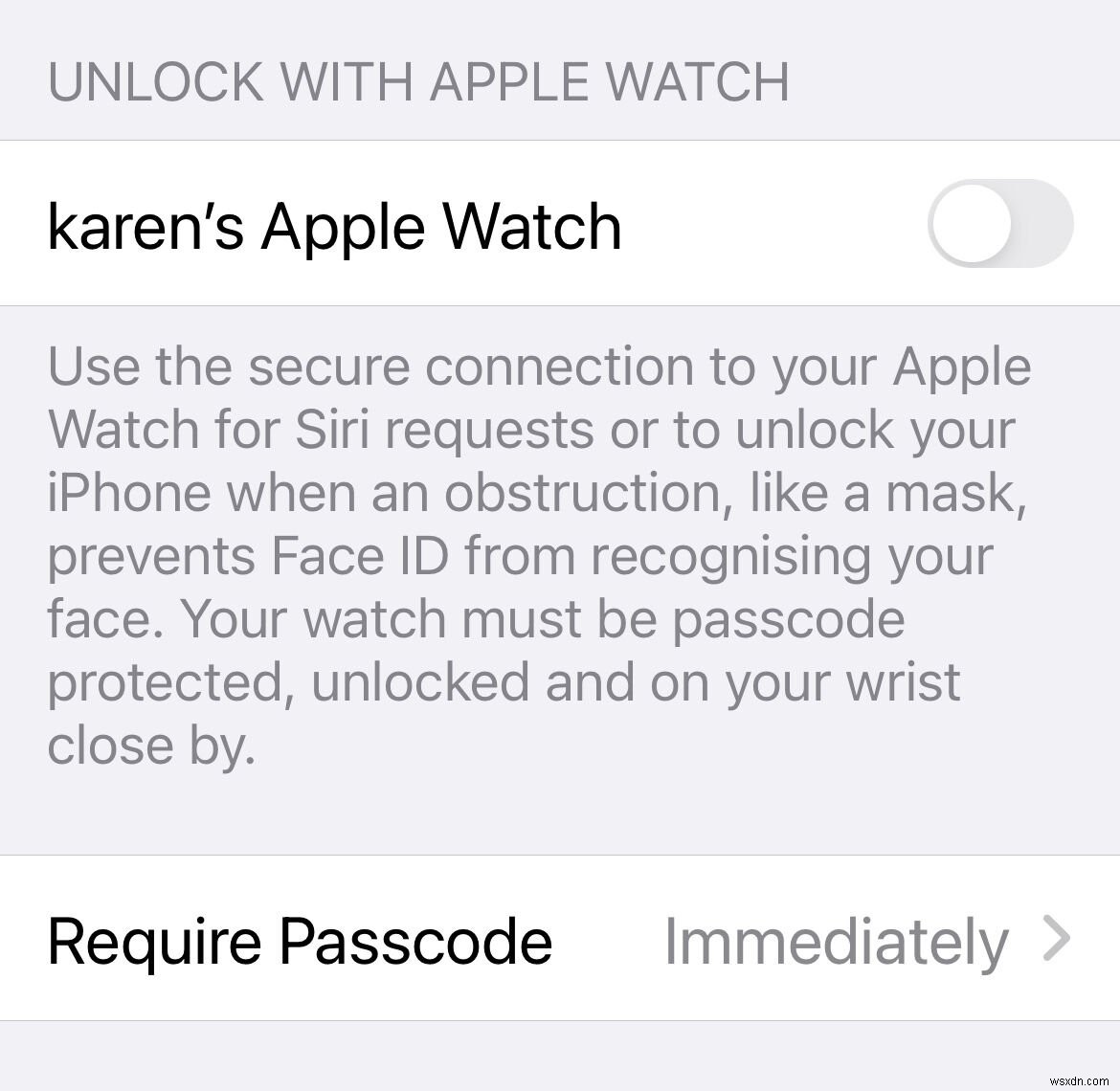 マスクを着けたままiPhoneのロックをFace IDで解除する方法
