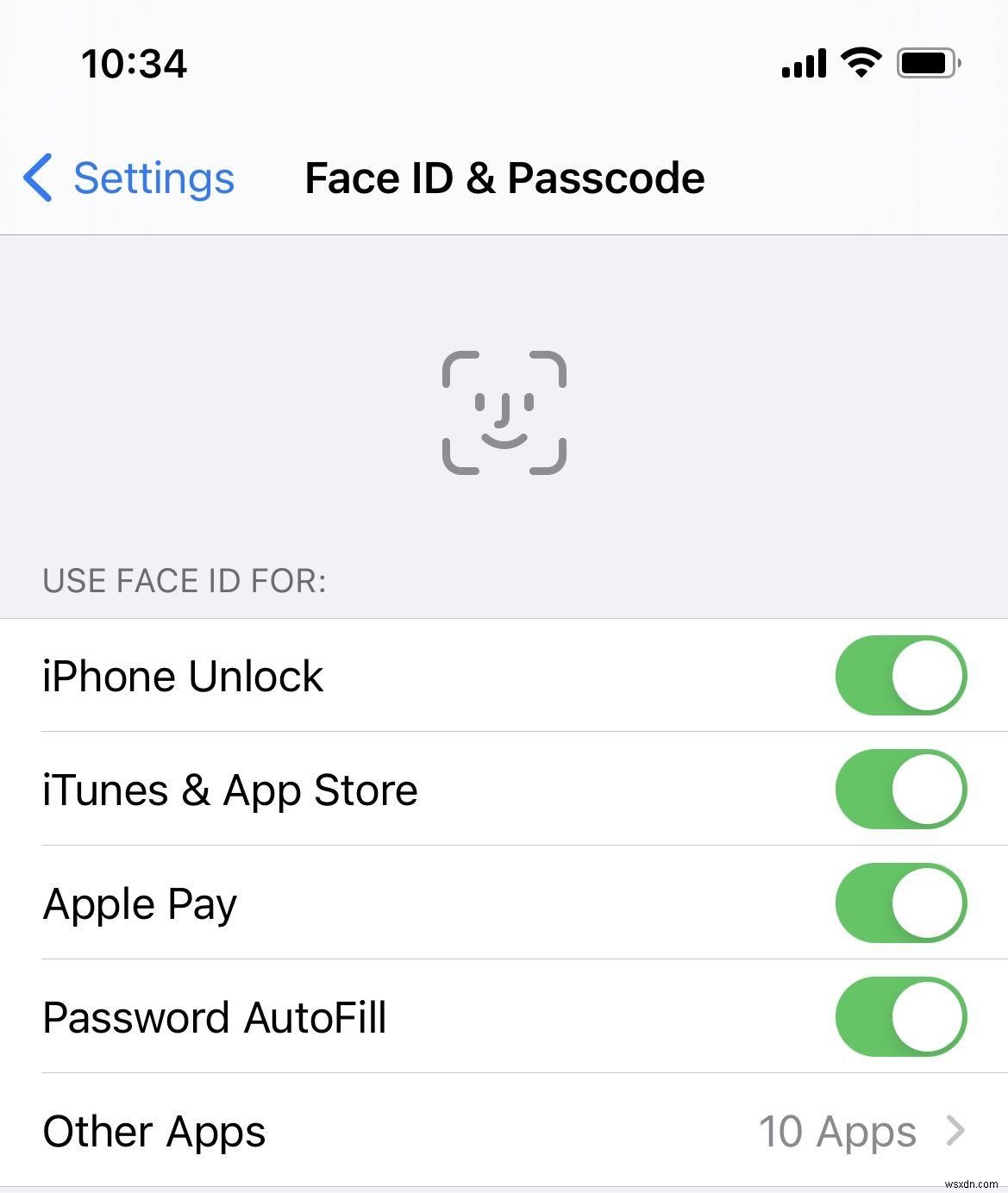 マスクを着けたままiPhoneのロックをFace IDで解除する方法