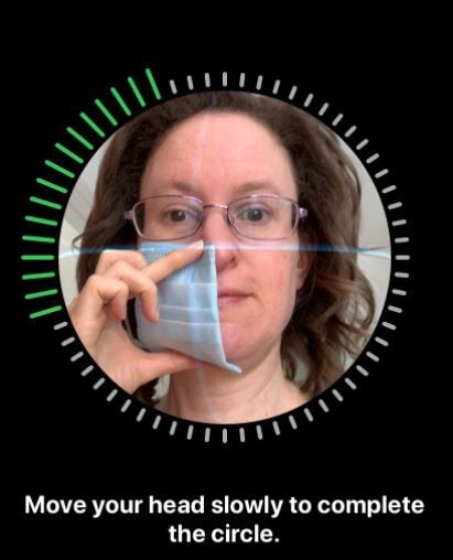 マスクを着けたままiPhoneのロックをFace IDで解除する方法