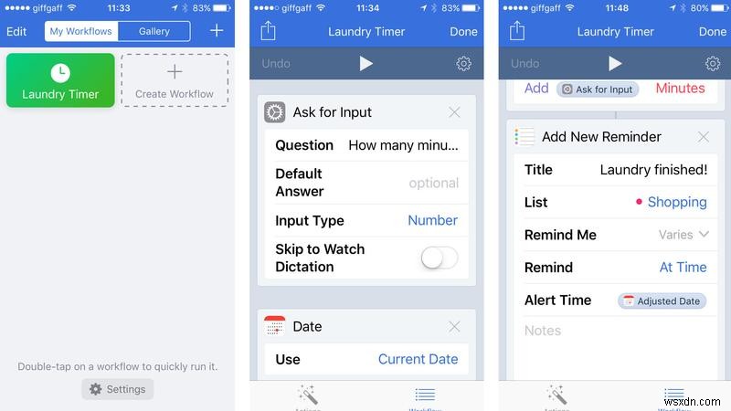 iPhoneのタスクを自動化する方法:Workflow(ワークフロー)活用ガイド