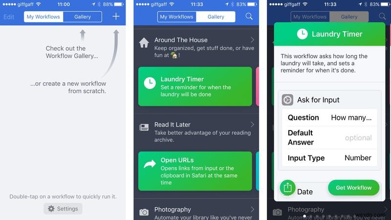 iPhoneのタスクを自動化する方法:Workflow(ワークフロー)活用ガイド