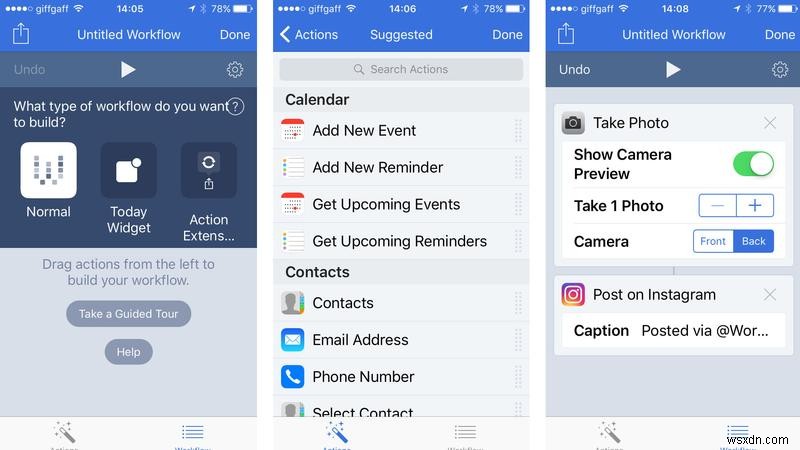 iPhoneのタスクを自動化する方法:Workflow(ワークフロー)活用ガイド