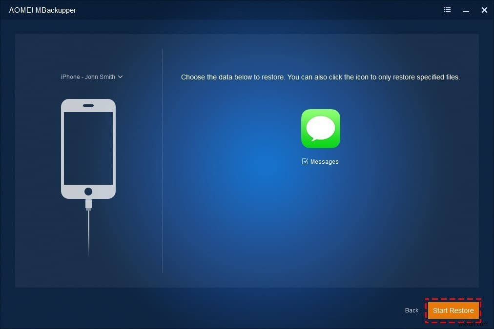 iTunesを使ってiPhoneからiPhoneへメッセージを転送する方法