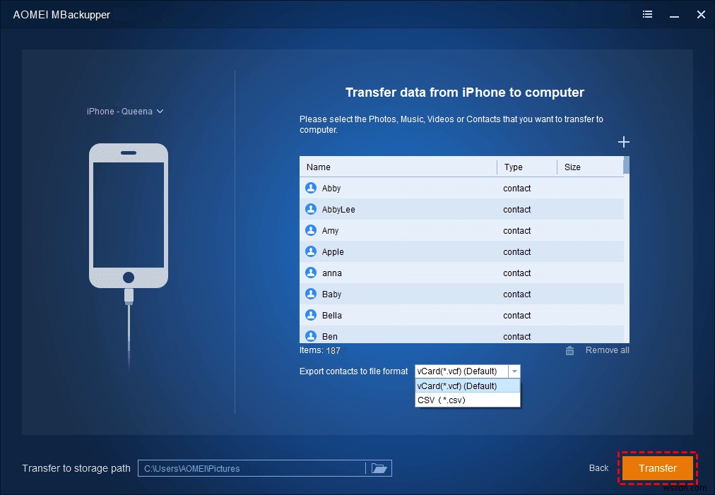 iTunesなしでiPhoneの連絡先をPCに転送する3つの方法