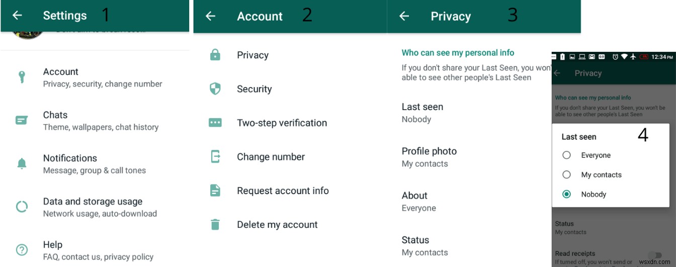 チャット中にWhatsAppのオンラインステータスを非表示にする方法を徹底解説