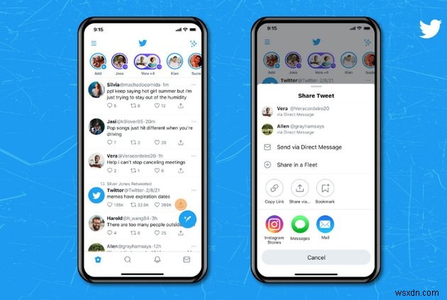 InstagramストーリーにTwitterのツイートを簡単に共有する方法(iOS対応)