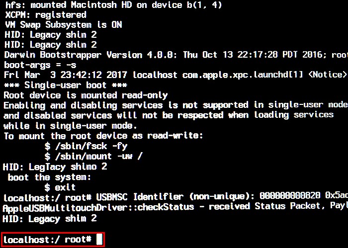 macOSでfsckコマンドを使ってハードディスクを修復する方法