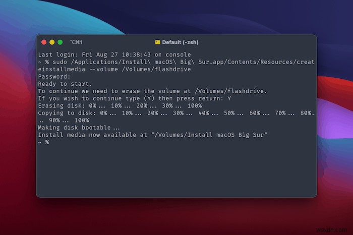 USBドライブにmacOSをインストールする方法【起動可能なUSBメモリの作り方】
