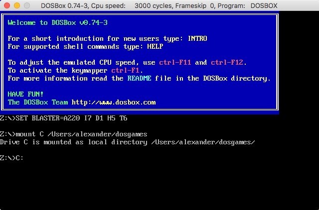 DOSBoxでMacにレトロDOSゲームを蘇らせる方法｜導入からゲーム起動まで徹底解説