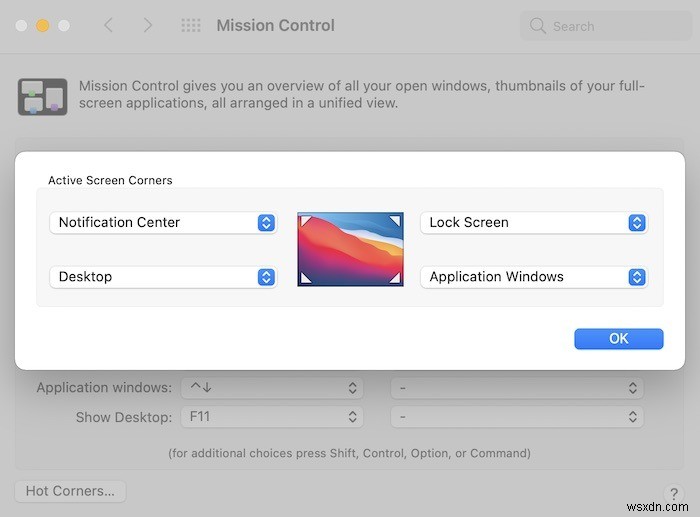 macOSホットコーナーの使い方と設定方法【知らないと損する便利機能】