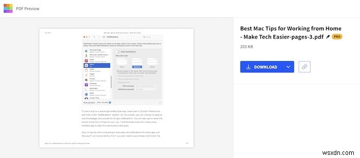 MacでPDFドキュメントからページを抽出する方法【プレビューとSmallpdf】