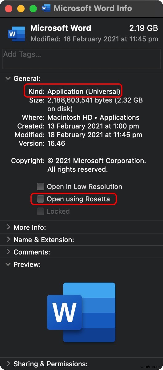 M1 MacでアプリをIntel版として実行する方法|Rosettaを使った切り替え手順