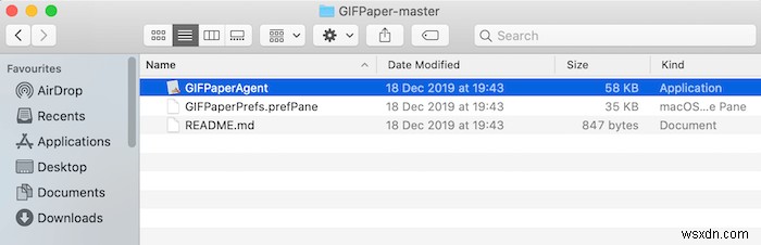 Macの壁紙にアニメーションGIFを設定する方法