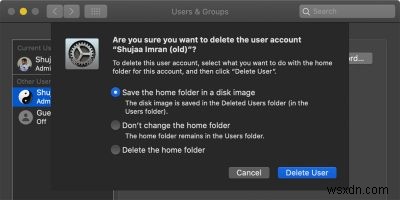 2つのmacOSユーザーアカウントを1つに統合する方法
