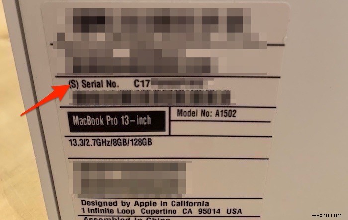 Mac・MacBookのシリアル番号を確認する6つの方法