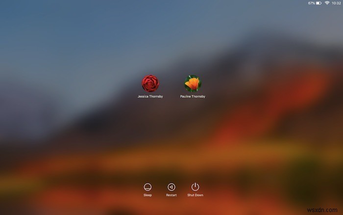 macOSのログイン画面からユーザーアカウントを非表示にする方法