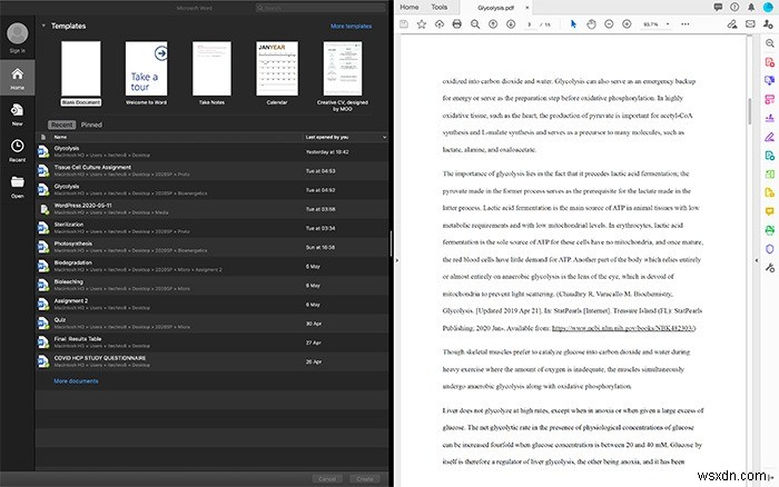 macOSでウィンドウを左右に並べて表示する方法｜分割表示（Tile Window）の使い方