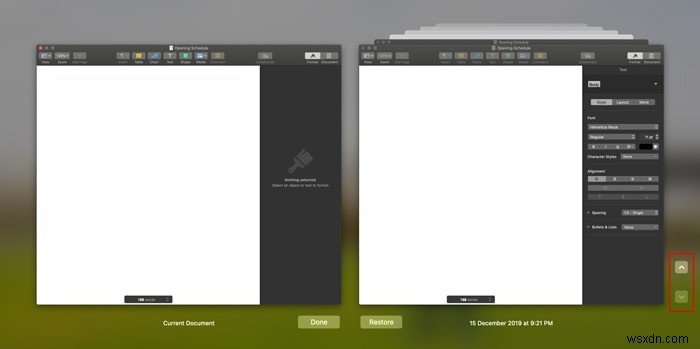 macOSで自動保存されたファイルの過去バージョンを削除する方法