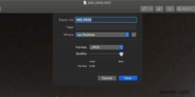 MacのプレビューでHEICファイルをJPGに簡単変換する方法