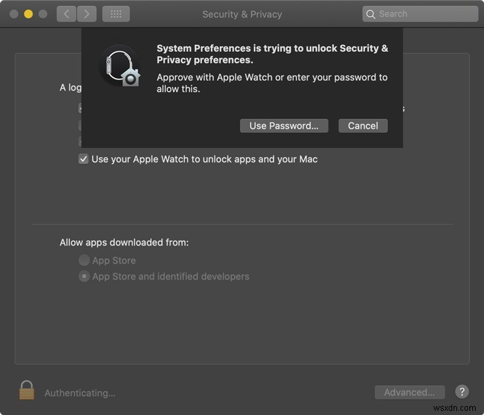 macOS Catalinaで「Apple Watchで承認」を使う方法|パスワード入力を手首で完結させる