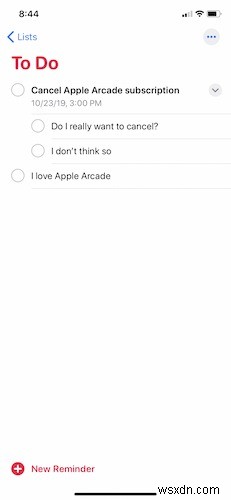 iOS・macOSの「リマインダー」でサブタスクを作成する方法【iPhone・iPad・Mac対応】