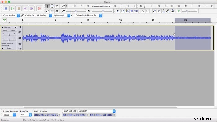 macOSでオーディオの背景ノイズを除去する方法|AudacityとLogic Pro Xの使い方