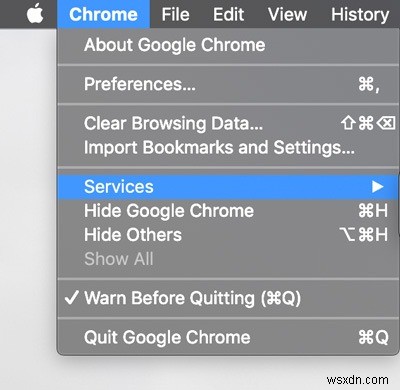 macOSの「サービス」メニューをカスタマイズしてオプションを追加する方法