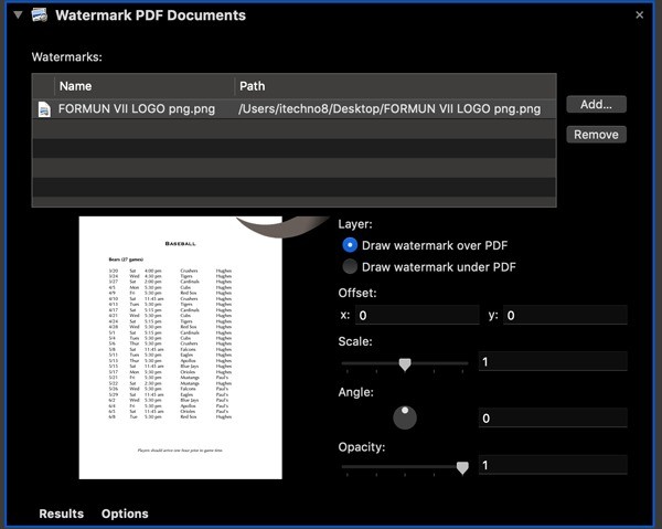 macOSのクイックアクションでPDFに透かしを入れる方法｜Automator設定手順を解説