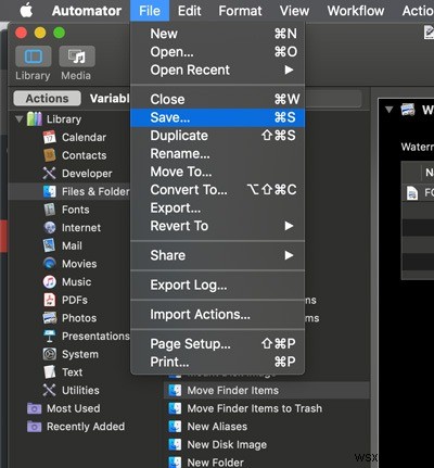 macOSのクイックアクションでPDFに透かしを入れる方法｜Automator設定手順を解説