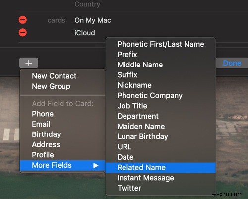 Macの連絡先に関係を追加する方法|Siriへの指示がもっと自然に