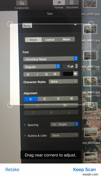 macOSのContinuity Cameraを使ってiPhoneで撮った写真を直接挿入する方法