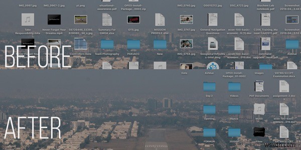 【macOS】「スタック」機能でデスクトップをすっきり整理する方法
