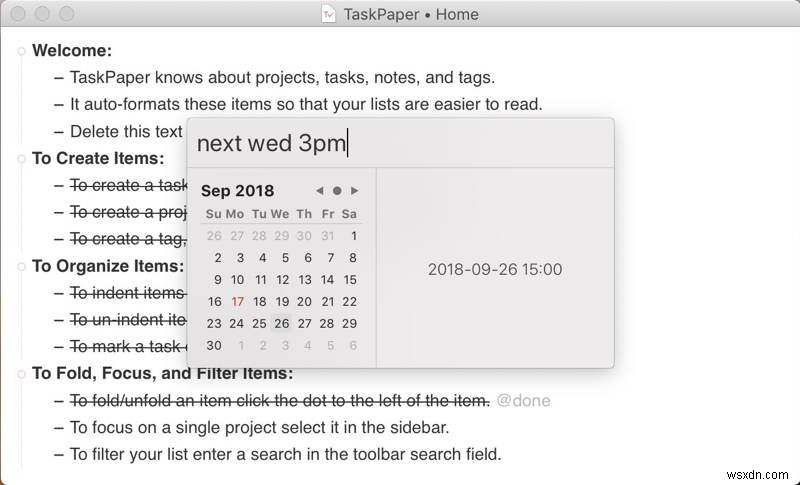 TaskPaperでプレーンテキストを強力なタスク管理システムに変える方法