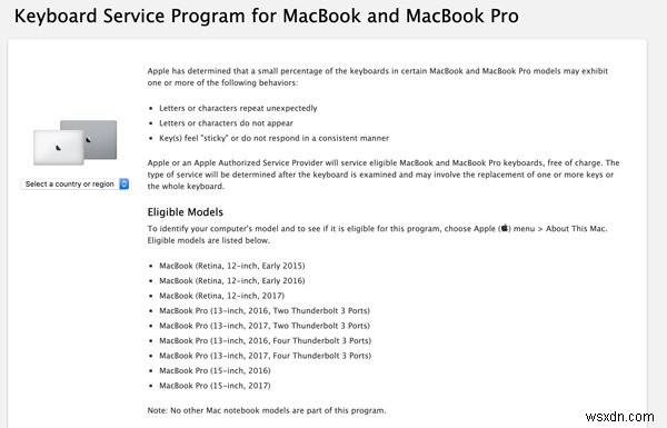 Apple MacBookの「バタフライキーボード」問題とは?修理プログラム対象モデルを徹底解説