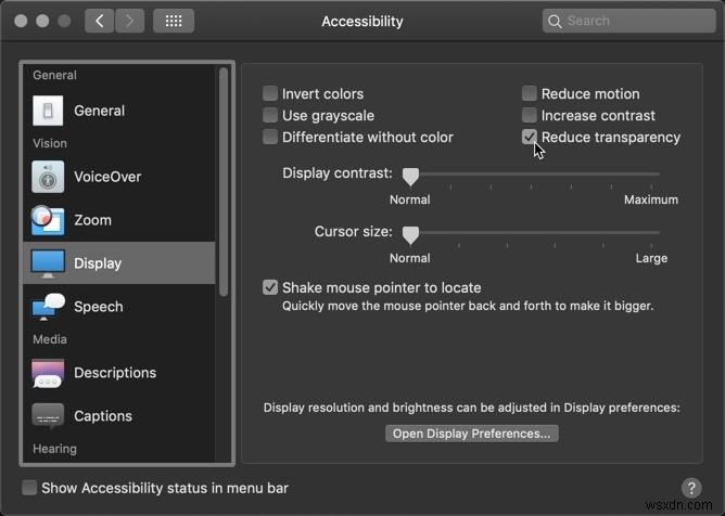 macOS Mojaveのダークモードをさらに暗くする方法