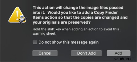 macOS Mojaveでクイックアクションを作成・活用する方法