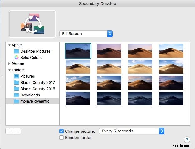 今すぐMacで「Mojave Dynamic Desktop」を再現する方法