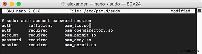 Touch IDでMacのsudoコマンドを認証する方法【設定手順を解説】