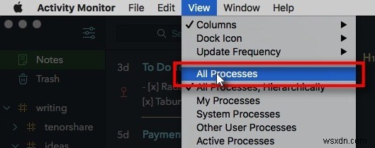 バックグラウンドプロセスを一時停止してMacを高速化する方法