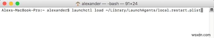 macOSのlaunchdを使ってスクリプトをスケジュール実行する方法