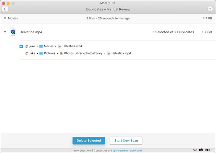 MacFly ProでMacのストレージ容量を取り戻す方法
