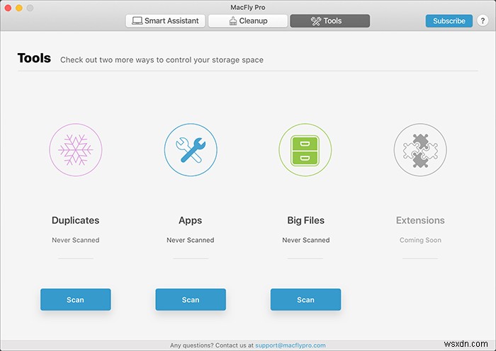 MacFly ProでMacのストレージ容量を取り戻す方法