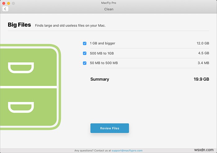 MacFly ProでMacのストレージ容量を取り戻す方法