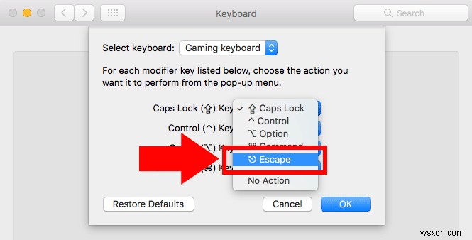 macOS SierraでCaps LockキーをEscキーとして使う方法【簡単設定ガイド】